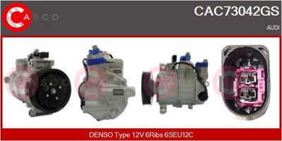 COMPRESOR CLIMATIZARE CASCO CAC73042GS