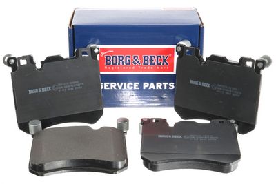 комплект спирачно феродо, дискови спирачки BORG & BECK BBP2223