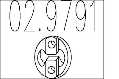 TAMPON CAUCIUC AMORTIZOR ESAPAMENT