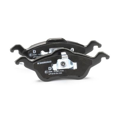 BREMSBELAGSATZ SCHEIBENBREMSE DELPHI LP1315 37