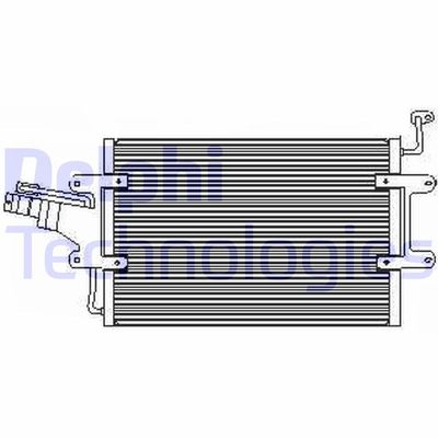 DELPHI TSP0225446 Радиатор кондиционера  для SEAT CORDOBA (Сеат Кордоба)