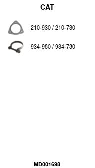Katalizator FA1 MD001698