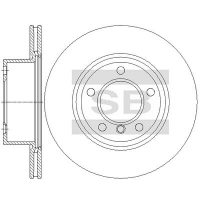 спирачен диск Hi-Q SD5218