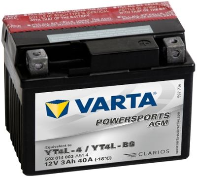 Стартерная аккумуляторная батарея VARTA 503014003A514 для HONDA XR