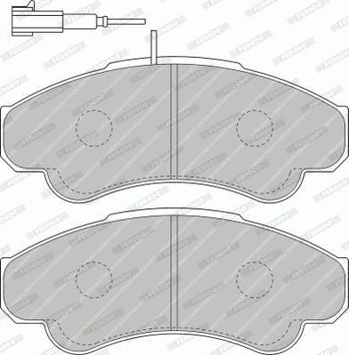 SET PLACUTE FRANA FRANA DISC FERODO FVR1479 2