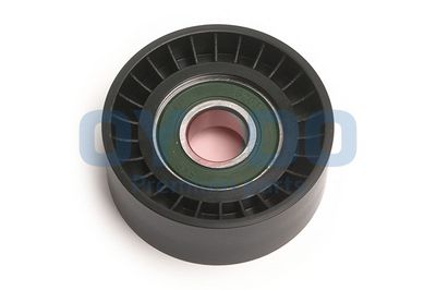 Įtempiklio skriemulys, V formos rumbuotas diržas