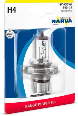 NARVA 488614000 Лампа ближнего света  для ISUZU TROOPER (Исузу Троопер)