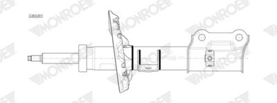 Amortyzator MONROE G8680