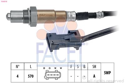 SONDA LAMBDA FACET 108318