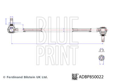 BLUE PRINT Stabilisatorstang (ADBP850022)