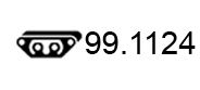 Uchwyt, system wydechowy ASSO 99.1124