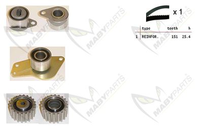 MABYPARTS OBK010220 Комплект ГРМ  для RENAULT KANGOO (KC0/1_) D 55 1.9 (KC0D)