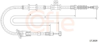 CABLU FRANA DE PARCARE