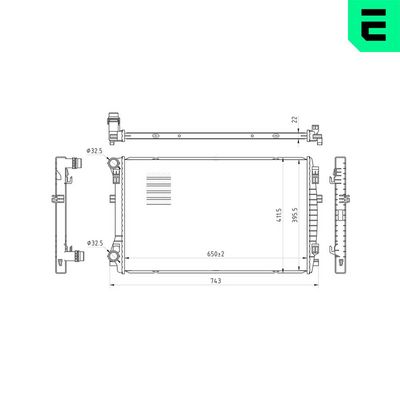 RADIATOR RACIRE MOTOR