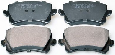 Комплект тормозных колодок, дисковый тормоз B111275
