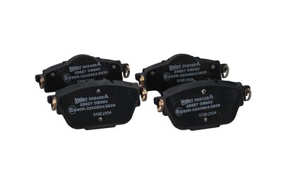 BREMSBELAGSATZ SCHEIBENBREMSE VALEO 302428A 25