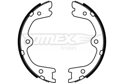 TOMEX Brakes TX 22-23 Ремкомплект барабанных колодок  для INFINITI  (Инфинити Qx70)