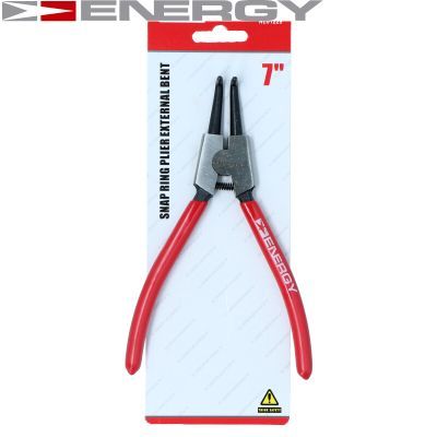 ENERGY - Kliešte segerovky vonkajšie ohnuté 180mm
