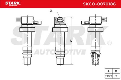 запалителна бобина STARK SKCO-0070186