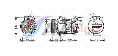 COMPRESOR CLIMATIZARE AVA Clever Choice RTK486
