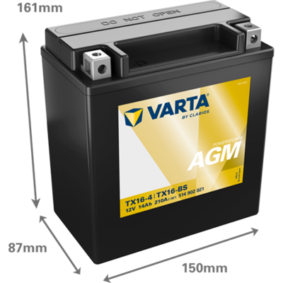 STARTERBATTERIE VARTA 514902021K544 1