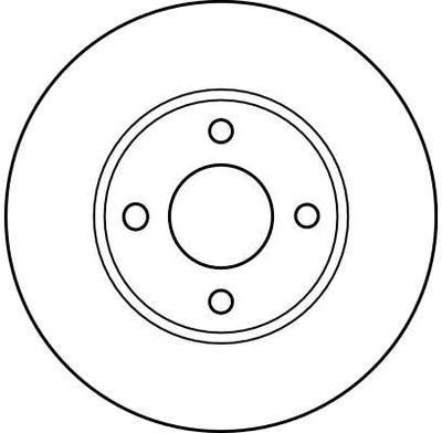 Brake Disc DF4018