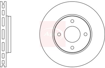 APEC Brake Disc DSK2588
