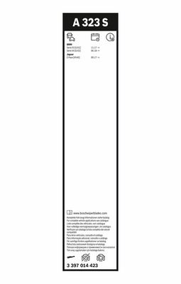 Stierač BOSCH Aerotwin Set 3 397 014 423