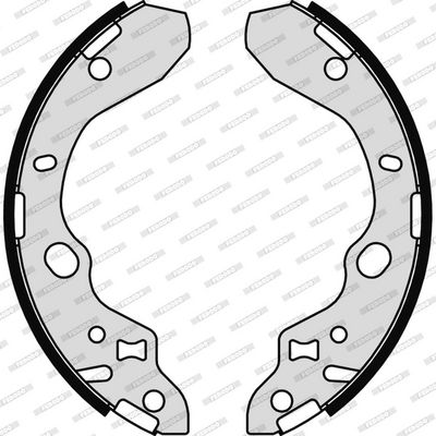 SET SABOTI FRANA FERODO FSB573 2