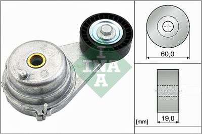 Натяжитель ремня, клиновой зубча INA 534 0541 10 для SMART FORTWO