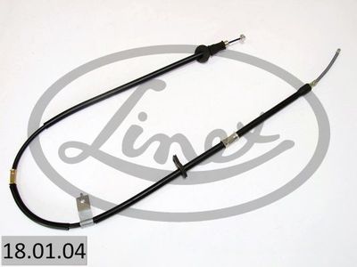 Тросик, cтояночный тормоз LINEX 18.01.04 для HYUNDAI ACCENT