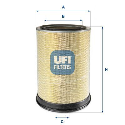 Luchtfilter 622x402x273,6 past: SULLAIR H750, H900, H900/150
