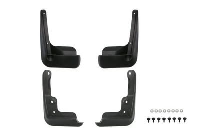 Spatlap Achter/Voor Links/Rechts (set 4 stuks.) past: TOYOTA COROLLA E21 03.18-