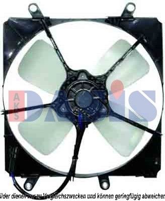 Вентилятор, охлаждение двигателя AKS DASIS 218013N для TOYOTA CARINA