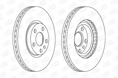 BREMSSCHEIBE CHAMPION 561967CH 1