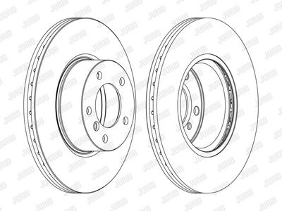 BREMSSCHEIBE JURID 562618JC 1