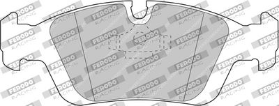 BREMSBELAGSATZ SCHEIBENBREMSE FERODO RACING FCP725H 1