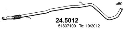 Výfuková trubka ASSO 24.5012
