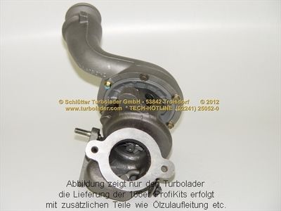 LADER AUFLADUNG SCHLÜTTER TURBOLADER 16609070 5