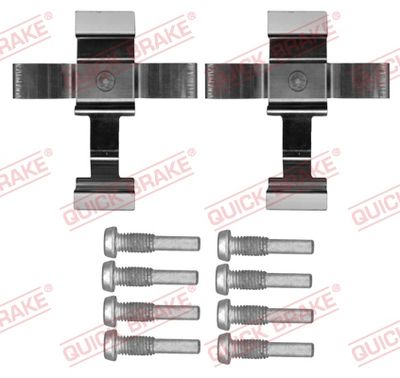 Remblok montagekit achter Voor past: BMW XM (G09) 3.0H/4.4H 12.22-