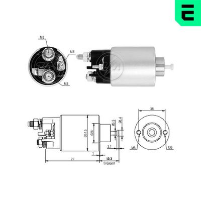 SOLENOID ELECTROMOTOR