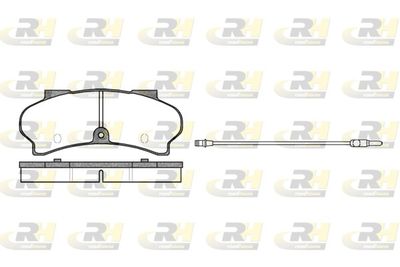 Bremsbelagsatz, Scheibenbremse