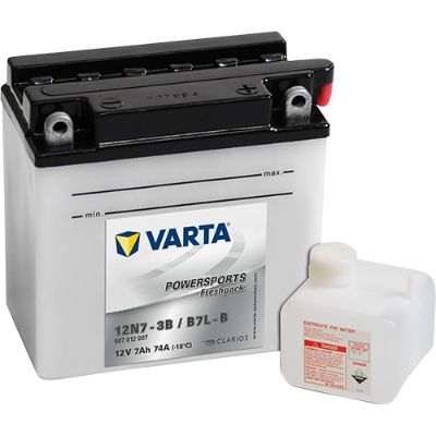 Стартерная аккумуляторная батарея VARTA 507012007I314 для CAGIVA SST