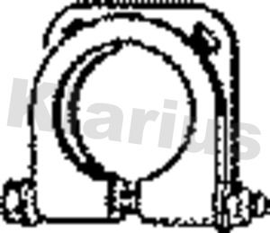 KLARIUS Houder, uitlaatsysteem (430135)