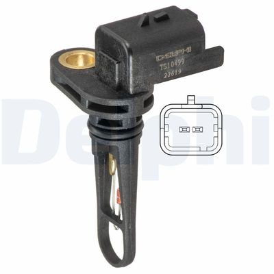 DELPHI Sensor, Ansauglufttemperatur (TS10499)