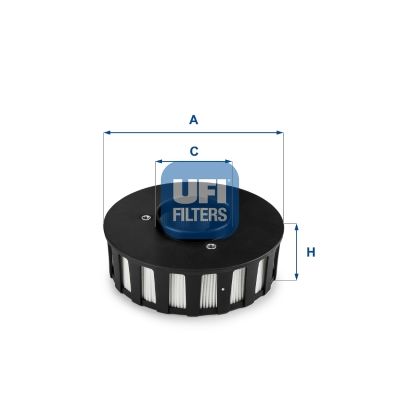 Carterontluchtingssysteem filter (ontluchtingsbuis filter)