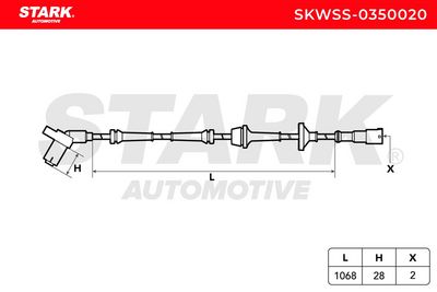 датчик, обороти на колелото STARK SKWSS-0350020
