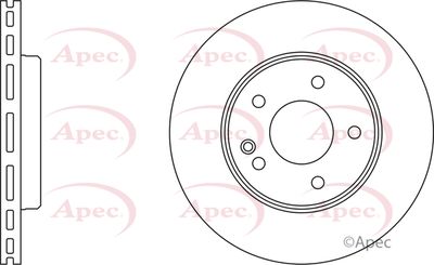 Brake Disc APEC DSK697