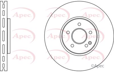 Brake Disc APEC DSK2725