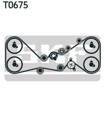 Timing Belt Kit VKMA 98114